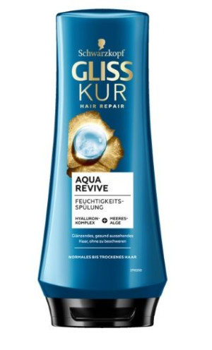 (DE) Gliss Kur, Aqua Revive, Odżywka, 200ml (PRODUKT Z NIEMIEC)