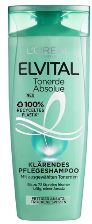 (DE) Elvital, Tonerde Absolue, Szampon, 300ml (PRODUKT Z NIEMIEC)