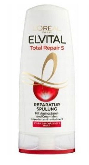(DE) Elvital, Total Repair 5, Odżywka, 250ml (PRODUKT Z NIEMIEC)