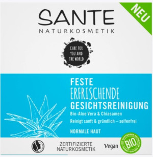 (DE) Sante. Preparat w kostce do oczyszczania twarzy, 60g (PRODUKT Z NIEMIE