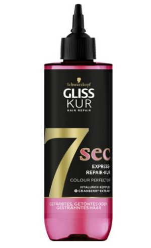 (DE) Gliss Kur 7Sek.Expr.Col.200ml (PRODUKT Z NIEMIEC)