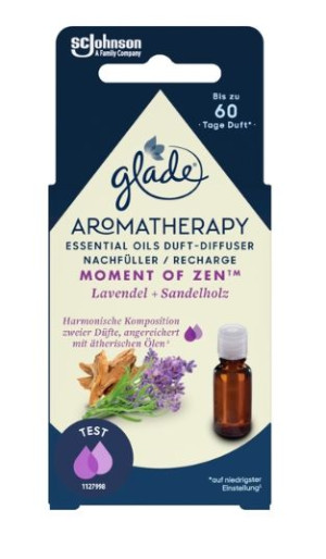 (DE) Glade, Moment of Zen, Olejek eteryczny, Wkład 17,4ml (PRODUKT Z NIEMIE