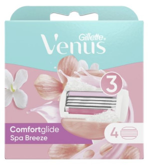 (DE) Gillette, Venus Comfortglide, Wymienne wkłady, 4 sztuki (PRODUKT Z NIE