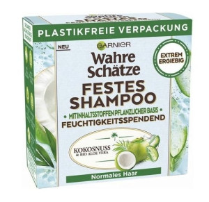(DE) Garnier, Kokos & Organiczny aloes, Szampon, 60g (PRODUKT Z NIEMIEC)