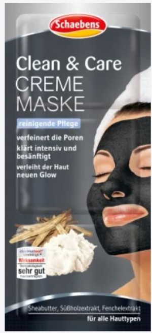 (DE) Schaebens, Clean & Care Maseczka, 15 ml (PRODUKT Z NIEMIEC)