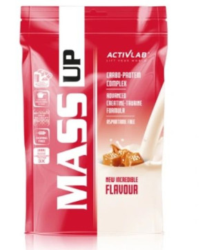 MASS UP Słony karmel, 1200g - Długi termin ważności!