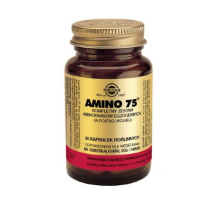 Solgar Amino 75 30 kapsułek - Długi termin ważności!