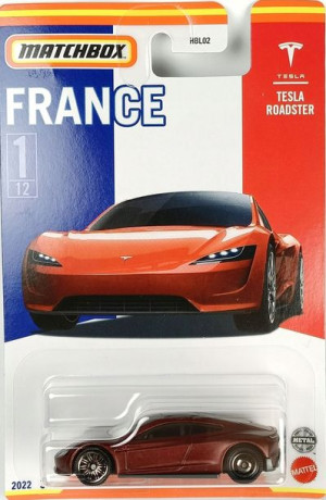 Matchbox Tesla Roadster France Hfh68