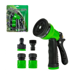 Zestaw złączek ogrodowych do węża 8 funkcji 1/2 na kran adapter 5 szt.