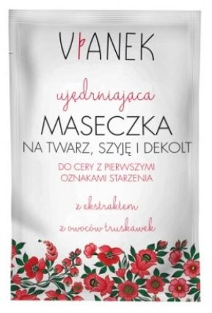 Vianek Maseczka ujedrniająca na twarz szyję i dekolt 10ml - Długi termin wa