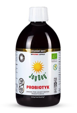Joy Day bio Probiotyk 500 ml - Długi termin ważności!