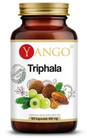 Yango, Triphala, 120 kapsułek - Długi termin ważności!