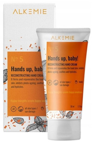 Alkemie Hands Up Baby rekonstruujący krem do rąk 50ml - Długi termin ważnoś