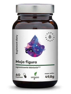 Aura Herbals, Moja Figura, Ograniczenie łaknienia, 60 kapsułek - Długi term