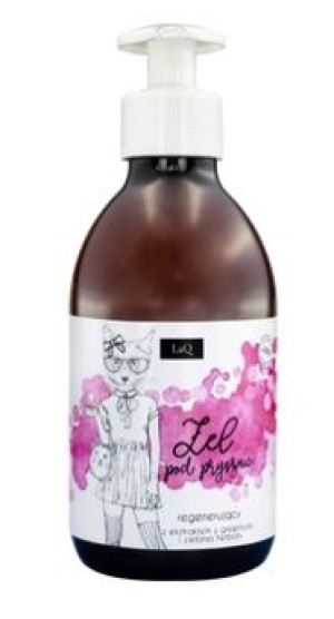 LaQ, Żel pod prysznic, grejpfrut i zielona herbata, 300 ml - Długi termin w