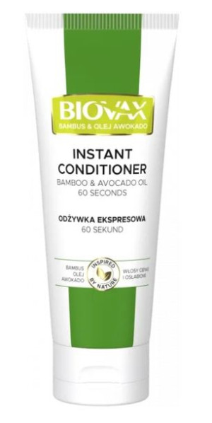 Biovax BB Odżywka do włosów bambus olej avocado 200ml - Długi termin ważnoś