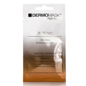 Dermomask Night Active maseczka Złote Nici 12ml - Długi termin ważności!
