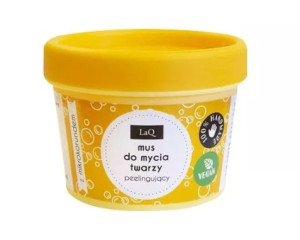 LaQ, Mus do mycia twarzy peelingujący, 100 ml - Długi termin ważności!