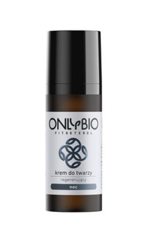 Onlybio, Regenerujący krem na noc CBD, 50 ml - Długi termin ważności!