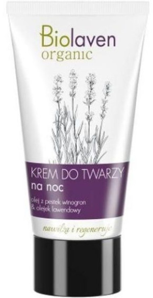 Biolaven krem do twarzy na noc 50ml - Długi termin ważności!