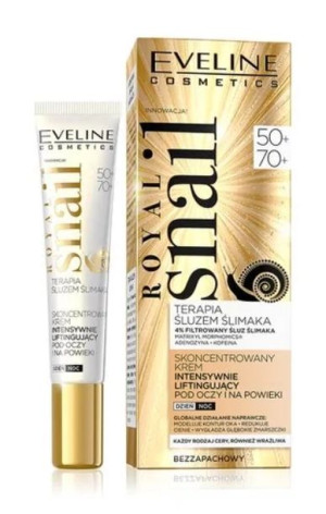 Eveline Royal Snail krem pod oczy śluz ślimaka 20ml - Długi termin ważności