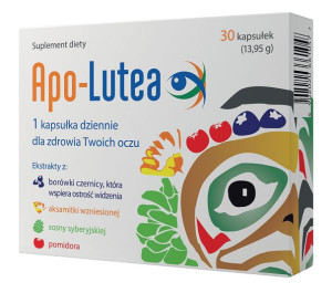 Apo-Lutea 30 kapsułek - Data ważności:31.8.2022