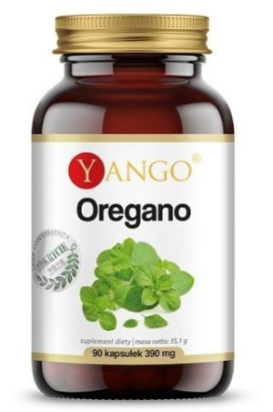 Yango, Oregano, 90 kapsułek - Długi termin ważności!