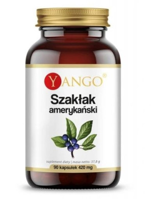 Yango, Szakłak amerykański, 90 kapsułek - Długi termin ważności!