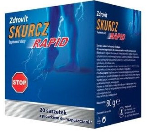 Zdrovit Skurcz Rapid proszek doustny 20 saszetek - Długi termin ważności!