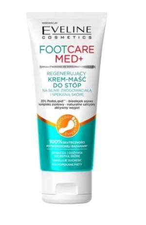 Eveline, Foot Care Med, Regenerujący krem-maść do stóp, 100 ml - Długi term
