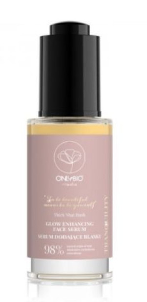 Onlybio, Serum do twarzy dodające blasku, 30 ml - Długi termin ważności!
