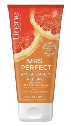 Lirene, Mrs. Perfect, Wygładzający Peeling Grejpfrutowy, 175g - Długi termi