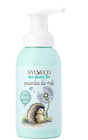 Sylveco dla dzieci, Pianka do rąk zielona, 290 ml