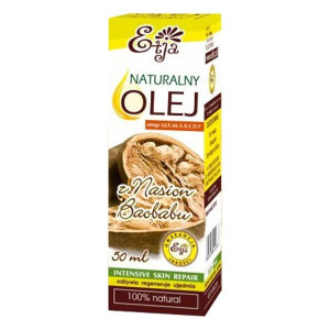 Etja Naturalny Olej z nasion baobabu 50ml - Długi termin ważności!