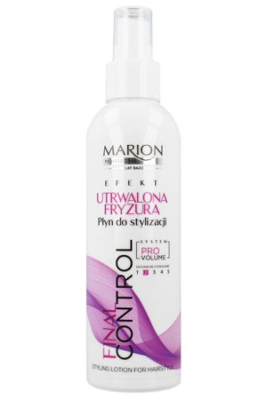 Marion Final Control Płyn do stylizacji Utrwalona Fryzura płyn 200 ml - Dłu