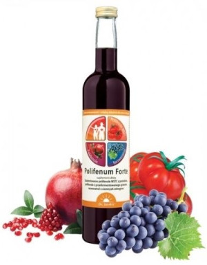 Dr. Jacobs, Polifenum Forte, płyn, 500 ml - Długi termin ważności!