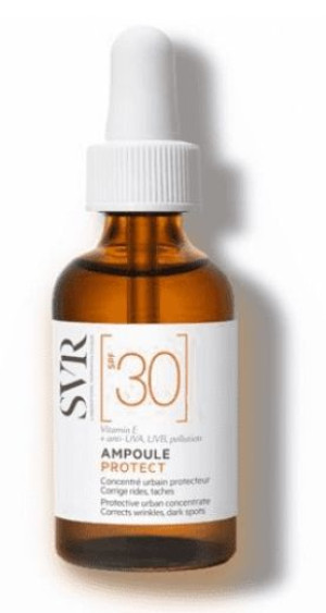 SVR Ampułka SPF 30, Ochronny koncentrat miejski, serum, 30 ml - Długi termi