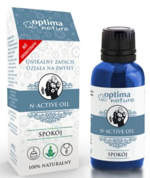 Optima Natura N Active Oil Spokój Olejek , 20 ml - Długi termin ważności!