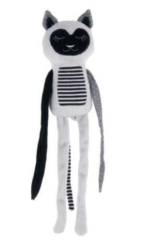 Canpol, Pluszowa przytulanka Śpiący lemur 68/059, grey, 1 sztuka