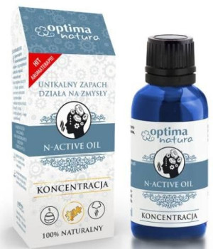 Optima Natura N Active Oil Koncentracja Olejek, 20 ml - Długi termin ważnoś