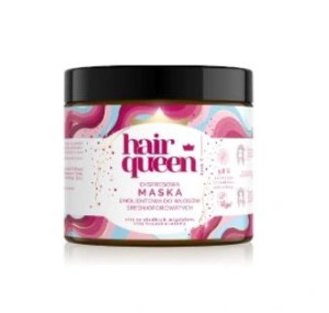 Hair Queen, Ekspresowa Maska emolientowa do włosów średnioporowatych, 400 m