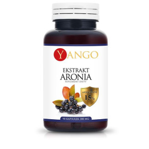 Yango, Aronia, 90 kapsułek - Długi termin ważności!