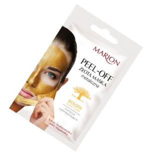 Marion Peel-Off Złota maska metaliczna 6g - Długi termin ważności!