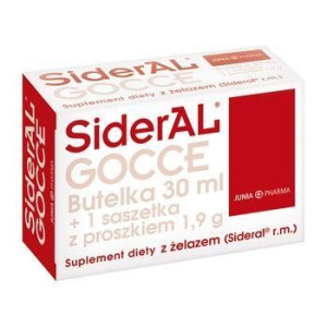 Sideral Gocce proszek do sporządzania zawiesiny doustnej butelka 30ml + 1 s