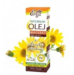 Etja Naturalny olej macerat z arniki górskiej 50 ml - Długi termin ważności