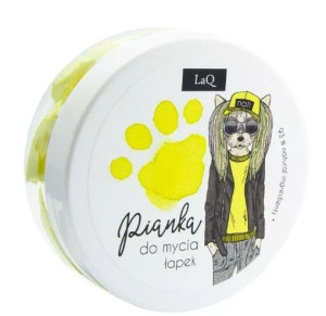 LaQ, Pianka do mycia łapek, żółta, 50 ml - Długi termin ważności!