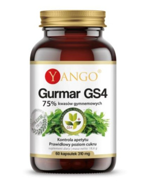 Yango, Gurmar GS4, 60 kapsułek - Długi termin ważności!