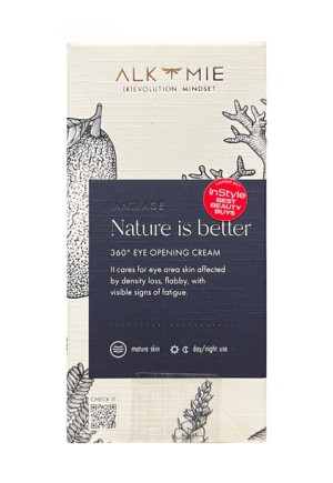 Alkemie, Nature is Better 360° Krem pod oczy, 15 ml - Długi termin ważności