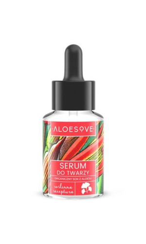 Aloesove Serum do twarzy 30 ml - Długi termin ważności!