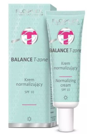 Flos-Lek Balance t-zone Krem normalizujący SPF 10 50 ml - Długi termin ważn